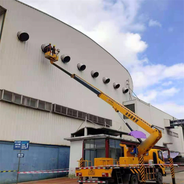 商水高空作业车出租服务：专业广告牌安装解决方案